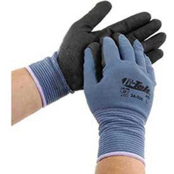 Pip G-Tek Nitrile MicroSurface Nylon Grip Gloves/Dozen, S, 12PK 34-500/S